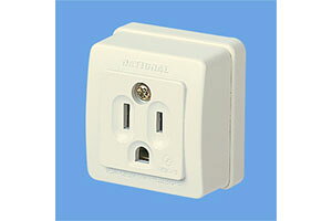 WK3001W �p�i�\�j�b�N �ڒn�R���Z���g(2P) �ڒn�p�^�R���Z���g15A125V
