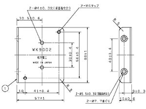 WK9002 �p�i�\�j�b�N ���t�@�C���V���[�Y�p�R�[�i�[�v���[�g(WKS111�AWKS181�AWKS551�p)