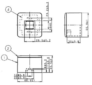 WV9001W �p�i�\�j�b�N ���_���I�o���݃~�j�{�b�N�X�i��t�g�t�j�i�~���L�[�z���C�g�j�i����46mm�j
