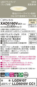 XAD5160VCC1 �p�i�\�j�b�N LED�_�E�����C�g ��100 �W�� ���� �����F