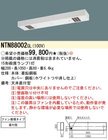 NTN88002GL パナソニック 殺菌灯 ジョキーン 工場用 殺菌線遮光方式・ファン循環タイプ