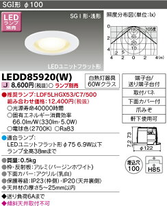 LEDD85920(W)  LED_ECg(5.4WA100)