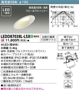 LEDD87038L-LSX  pLED_ECg(7.6WA100AdF)