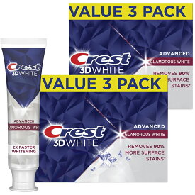 クレスト3Dホワイト グラマラスホワイト 歯磨き粉 93g×6個 超お買い得セット(Crest 3D White Luxe Glamorous White Toothpaste)【MB】