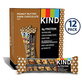 KIND Bars Peanut Butter Dark Chocolate（ピーナッツバター ダークチョコレート）40g×12袋