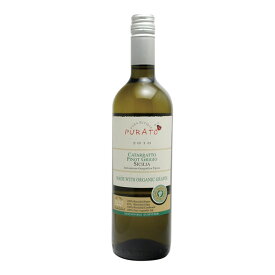 【よりどり6本以上、送料無料】 Feudo di Santa Tresa Purato Catarratto Pinot Grigio Organic IGP 750ml | フェウド ディ サンタ テレザ プラート カタラット ピノ グリージョ オーガニック シチリア州 白ワイン カタラット 60% ピノ グリージョ 40%