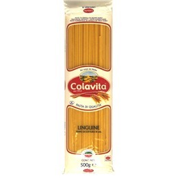 5☆好評 イタリア産小麦１００％のもちもちとした食感が特徴のパスタです 定番 Ｃｏｌａｖｉｔａ コラヴィータ ５００ｇ コラビータ リングイネ