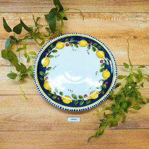 yszPIZZAM ~`M x[X  ceramica rotondo per la pizza 30cmx2.5cm| C^A  A}tB C^AY pottery ceramica  nhCh handmade