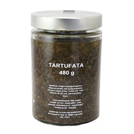 タルトゥファータ (黒トリュフソース) 480g｜ペースト パスタ パスタソース オムレツ 卵料理 高級 贅沢 イタリア