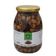 パレンテ ペランザーネ スノッチョラーテ (ブラックオリーブ 種無し 塩水漬) 990g PARENTE OLIVE PERANZA…