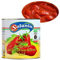 ソラニア サンマルツァーノ D.O.P 2550g 固形量:1660g カンパーニア州 Solania Pomodoro San Marzano DOP…
