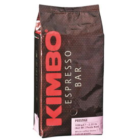 キンボ プレステージ 1kg | KIMBO PRESTIGE エスプレッソ豆 アラビカ：70% ロブスタ：30% ミディアム みずみずしい柑橘系や甘酸っぱいラズベリー、上品なカカオやスパイス、ヘーゼルナッツの香り