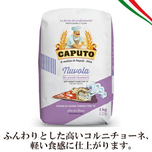 yyH̃sbc@nɍœKzJv[g k[H 1kg y122܂܂Łz | Caputo Nuvola Farina di Grano Tenero Tipo "0" PIZZA sU sbc@ C^A