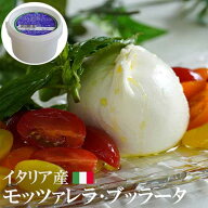 【冷凍】イタリア産 ブッラータ (モッツァレラ ブッラータ) 100g 【ブランドパッケージ変更】｜ブラータ …