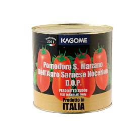 ◆カゴメ サンマルツアーノ トマトホール #1 (2550g) 【1個口8缶まで】 | KAGOME 業務用 大容量 トマト缶 缶詰 パスタ ピザ ソース などに