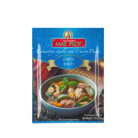 ◆カントリースタイル レッドカレーペースト 50g メープロイ【10個までクロネコゆうパケット対応】【追跡可能メール便】　| タイカレー カレー タイ料理 タイ エスニック 簡単 タイカレーペースト