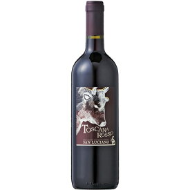【よりどり6本以上、送料無料】Azienda Agricola San Luciano Toscana Rosso 750ml | アジィエンダ アグリコーラ サン ルチアーノ トスカーナ ロッソ 750ml トスカーナ州 赤ワイン サンジョヴェーゼ 60% モンテプルチアーノ 20% チリエジョーロ 20%