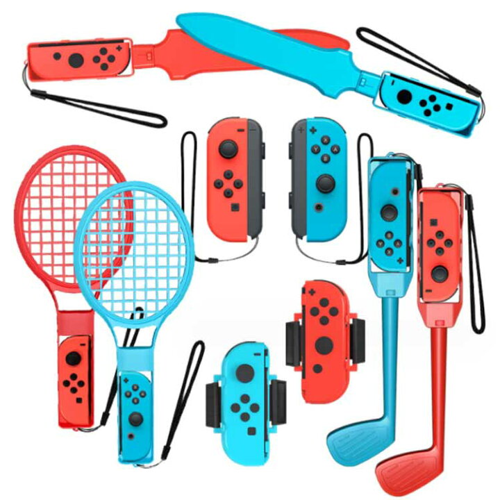 楽天市場】【10 in 1セット】Switch Sports ゲーム用 アクセサリー 