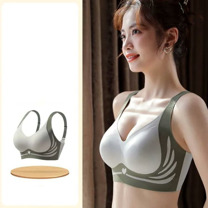 楽天市場】ノンワイヤーブラ ブラジャー シームレスブラ 3dサポート 