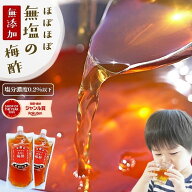 南高梅 梅酢『ほぼほぼ無塩の梅酢 2袋セット』送料無料 無添加 350ml×2袋 うめ酢うめず すっぱい 美味し…