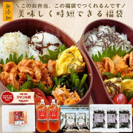 無添加 時短 詰め合わせ 火を使わないで楽々調理 お弁当も夕飯作りも美味しく時短『ごはん作りがラクになる！ 無添加 美味しく 時短できる 福袋』 食品 詰め合わせ【送料無料】