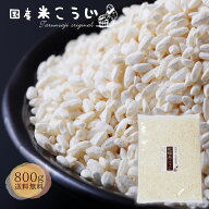 乾燥 米麹『国産 米こうじ 800g』送料無料 甘酒 塩こうじ【メール便対応1通1個 同梱不可 】 食べ物 食品 …
