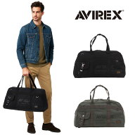 AVIREX アヴィレックス パラシュートバッグ ボストンバッグ AVX3525 30L ポリエステル 帆布 キャンパス …
