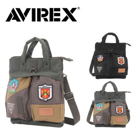 【ポイント10倍】AVIREX アヴィレックス アビレックス ミニヘルメットバッグ ショルダーバッグ トートバッグ AVX3528Jトップガン TOPGUN トムキャット イーグル メンズ オールシーズン 全2色 ブラック カーキ 撥水 キャンパス地 ギフト プレゼント