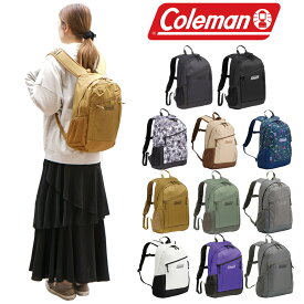 Coleman コールマン walker15 ウォーカー 15L リュック デイパック バックパック メンズ レディース ユニセックス 男女兼用 撥水 アウトドア 旅行 部活 習い事 通勤 バッグ 通学 学生 マザーズ おしゃれ 人気 送料無料