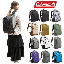 Coleman コールマン walker25 ウォーカー 25L リュック デイパック バックパック メンズ レディース ユニセックス 男女兼用 撥水 アウトドア 旅行 部活 習い事 通勤 バッグ 通学 学生 マザーズ おしゃれ 人気 送料無料