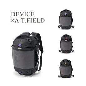 DEVICE 【新世紀エヴァンゲリオンコラボ】DEVICE×A.T.FIELD プログレッシブ バックパック ARN21118 エヴァ 4wayバッグ リュックサック ショルダー 斜め掛け ボストン キャリーオンバッグ おしゃれ 人気 送料無料