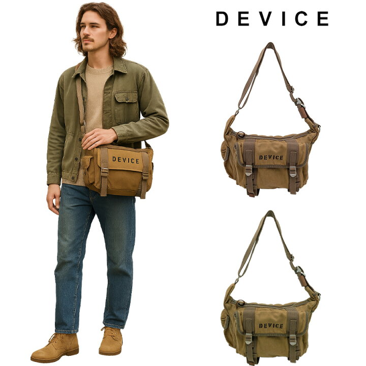 楽天市場】【DEVICE】 chs1112058 ショルダーバッグ 斜め掛け カバン 