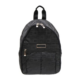 【レターパック配送/時間指定不可】 HIROKO KOSHINO SPORTS ヒロココシノ リュック HLD29 ミニリュック デイパック 6.5L コンパクト ちいさめ ファスナー ポケット クロ チョコ ベージュ ワイン ポリエステル ジャガード エレガント プレゼント おでかけ