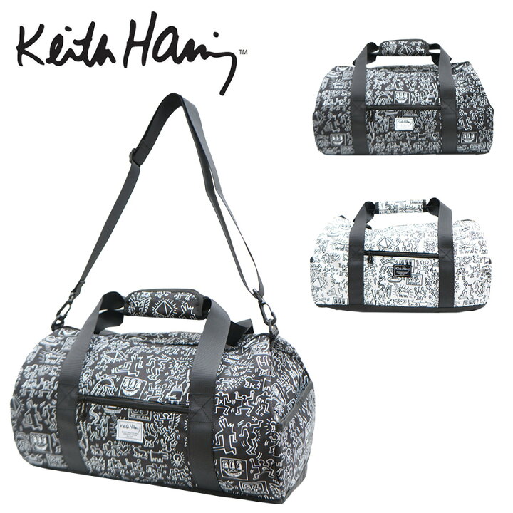 楽天市場】【KeithHaring】15806 2WAYダッフルバッグM 鞄 ボストン  