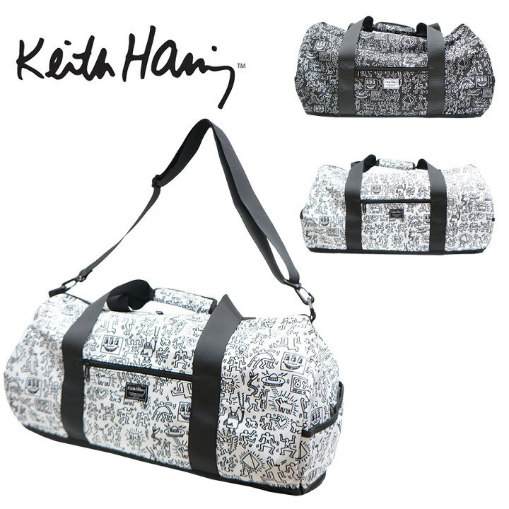 楽天市場】【KeithHaring】15807 2WAYダッフルバッグL 鞄 ボストン 