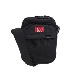 【ポイント10倍】Lee リー 320-3723 PRAY2 ショルダーバッグ 縦型 メンズ レディース ミニショルダー 斜め掛け コンパクト 小さめ ワンマイル ブラック レッド ベージュ ミントグリーン ダブルファスナー カジュアル ボックスロゴ プレゼント おしゃれ ファッション ブランド