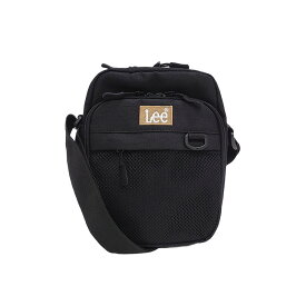 【ポイント10倍】Lee リー 320-3723 PRAY2 ショルダーバッグ 縦型 メンズ レディース ミニショルダー 斜め掛け コンパクト 小さめ ワンマイル ブラック レッド ベージュ ミントグリーン ダブルファスナー カジュアル ボックスロゴ プレゼント おしゃれ ファッション ブランド