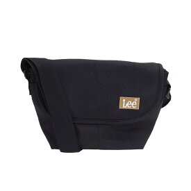 【ポイント10倍】Lee リー 320-3725 PRAY2 ショルダーバッグ メッセンジャー かぶせ 斜め掛け ワンマイル コンパクト 小さめ ブラック レッド ベージュ ミントグリーン ダブルファスナー カジュアル ボックスロゴ プレゼント おしゃれ ファッション ブランド ギフト