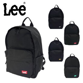 【ポイント10倍】Lee リー 320-3726 PRAY2 リュック バックパック A4 メンズ レディース ディパック 通学 通勤 学生 大人 お出かけ 旅行 ブラック レッド ベージュ ミントグリーン ダブルファスナー カジュアル ボックスロゴ プレゼント おしゃれ