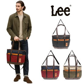 【ポイント10倍】Lee ショルダーバッグ トートバッグ リー 320-3744 通販 横型ショルダーバック トート メンズ ブランド 斜めがけ かっこいい 肩掛け A4 大きめ 大容量 通勤 通学 自転車 バイク 旅行 サイクリング creature クリーチャー メンズバッグ