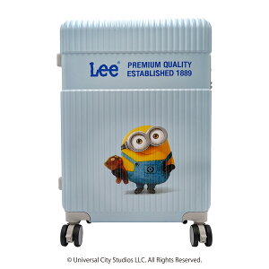 【Lee】320-30001 52L 58L キャリーケース Mサイズ ミニオン リー スーツケース ハードタイプ 3泊 5泊 かわいい おしゃれ ファッション ブランド ピンク スカイ ホワイト