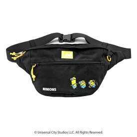 【Lee】320-30031 ミニオン ウエストバッグ かばん 斜め掛け ショルダー カバン 鞄 バッグ シンプル リー イエロー ブルー 使いやすい かわいい おしゃれ お出かけ 普段使い 日常 キャラクター コラボ ユニセックス