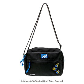 【Lee】320-30032 ミニオン 横型ショルダーバッグ かばん 斜め掛け ショルダー カバン 鞄 バッグ シンプル リー イエロー ブルー 使いやすい かわいい おしゃれ お出かけ 普段使い 日常 キャラクター コラボ ユニセックス