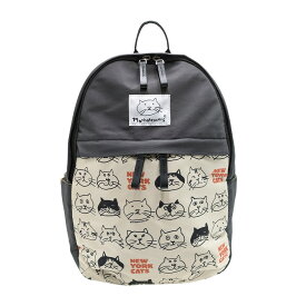 【当店オリジナルエコバッグプレゼント中！】【Manhattaner's】71-2471 リュックサック リュック かばん バッグ マンハッタナーズ ブラック ベージュ レディース おしゃれ 可愛い かわいい 個性的 使いやすい 普段使い 日常使い 母の日