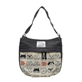 【当店オリジナルエコバッグプレゼント中！】【Manhattaner's】71-2472 2WAYバッグ ショルダー かばん ショルダー 斜め掛け バッグ マンハッタナーズ ブラック ベージュ レディース おしゃれ 可愛い かわいい 個性的 使いやすい 普段使い 日常使い 母の日