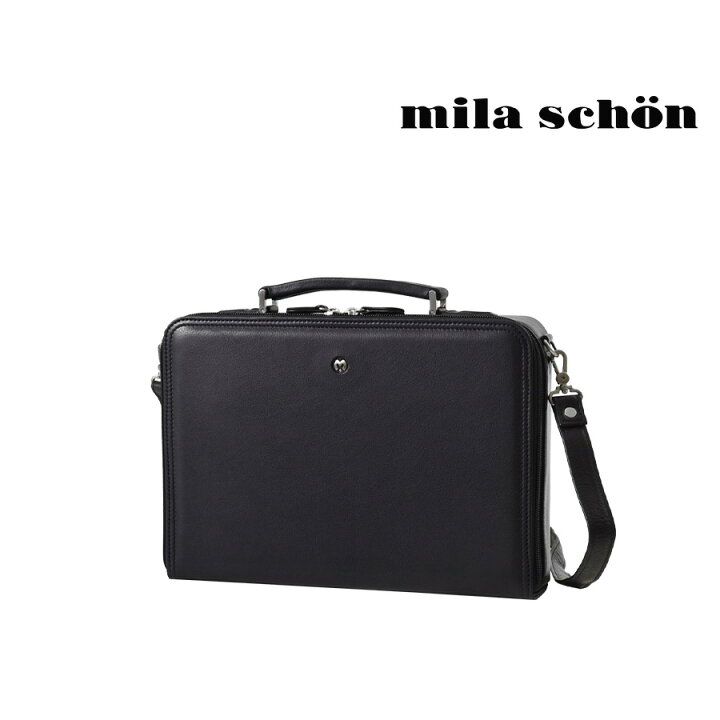 楽天市場】milaschon ミラショーン クレスタ ビジネススクエアバッグ 