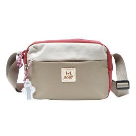 【MOOMIN】RMNL-02 ショルダーバッグ ムーミン お出かけ 旅行 便利 軽撥水 長財布 ポーチ ユニセックス デザイン ヌメ革 ワッペン ロゴの型押し シワナイロン素材 タウン レジャー アウトドア ニョロニョロ リフレクター付き プレゼント 母の日