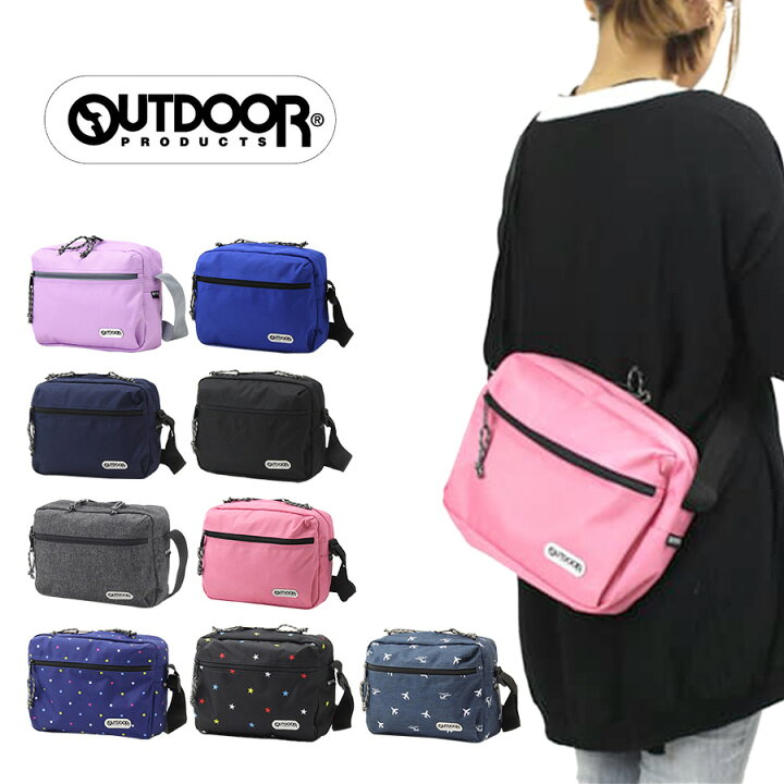 楽天市場】【OUTDOOR PRODUCTS】62319 横型ショルダーバッグ 斜めがけ 