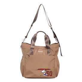 【outdoor products】 odb025 ピーナッツ 2WAYトートバッグL 斜め掛け かばん バッグ キャラクター コラボ スヌーピー ユニセックス ギフト プレゼント ブラック