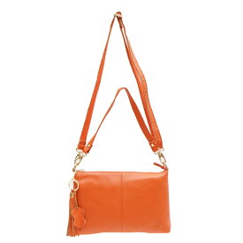 PELLE CLUB ペレクラブ 2Way ショルダーバッグ X-0712A 牛革 シュリンク型押し レザー ドリームショルダー フラット ショルダー ハンドバッグ 斜め掛け 肩掛け 手持ち ひじ掛け クラッチバッグ ブラック レッド イエロー ホワイト ブラウン グレー ネイビー オレンジ ピンク